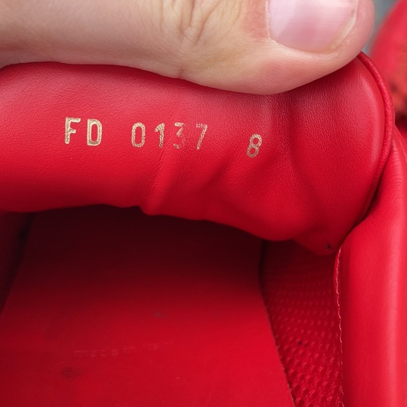 Supreme Louis Vuitton gum bottom red - Picture 7 of 8